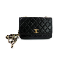 Chanel Trendy Walleton a Chain Pelle Nera
