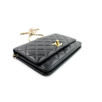 Chanel Trendy Walleton a Chain Pelle Nera