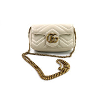 Gucci Marmont Mini Pelle Bianca