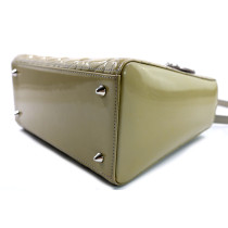 Dior Lady Dior Media Pelle Beige