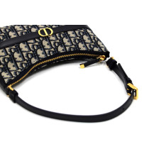 Dior Hobo 30 Tela Jacquard Blu