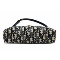 Dior Hobo 30 Tela Jacquard Blu