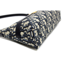 Dior Hobo 30 Tela Jacquard Blu