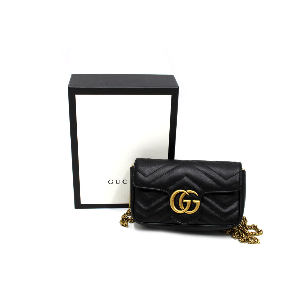 Gucci Marmont Mini Black Leather