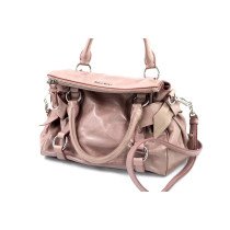 Miu Miu Bow Bag Cuir Rose Poudré