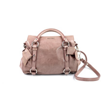 Miu Miu Bow Bag Powder Pink Leather