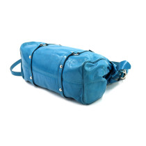 Miu Miu Bow Bag Pelle Turchese