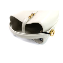 Saint Laurent Le 37 Pelle Bianco Gesso