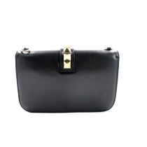 Valentino Glam Lock Pelle Nera