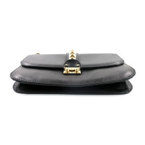Valentino Glam Lock Pelle Nera