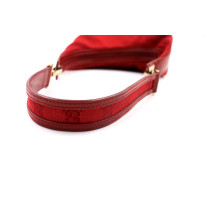 Gucci Vintage Red GG Shopping Bag