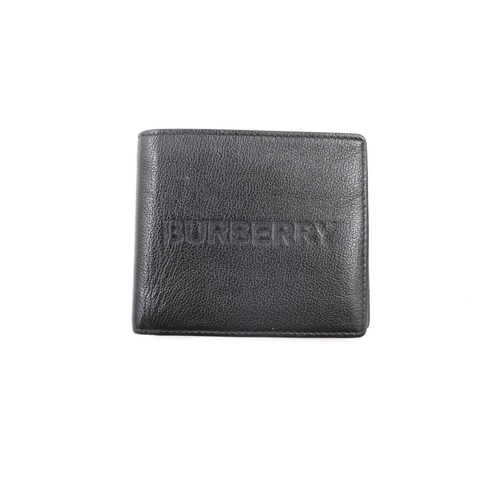Burberry Portafoglio Pelle Nera