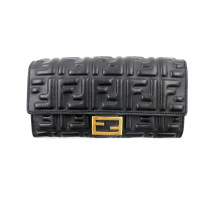Fendi Portafoglio Pelle Nera