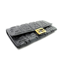 Fendi Portafoglio Pelle Nera