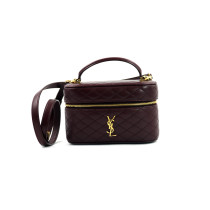 Saint Laurent Gaby Vanity Small Pelle Bordeaux