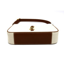 Saint Laurent La 5a7 Tela Beige