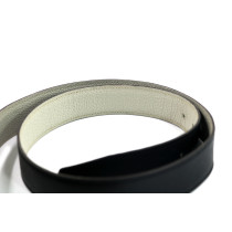 Hermes Cintura Pelle Nera e Ghiaccio