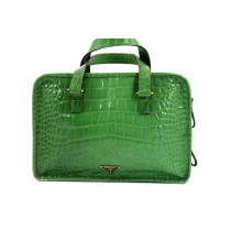 Prada Shopping Cocco Verde