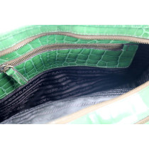 Prada Shopping Cocco Verde