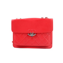 Chanel Box Flap Pelle Rossa