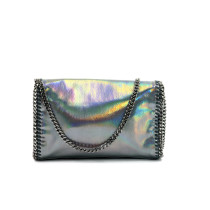 Stella McCartney Falabella Smaggy Dear Grigia Metallizzata