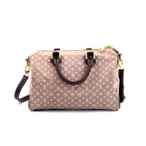 Louis Vuitton Speedy 30 Bandouliere Mini Lin Seppia