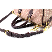 Louis Vuitton Speedy 30 Bandouliere Mini Lin Seppia