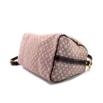 Louis Vuitton Speedy 30 Bandouliere Mini Lin Seppia