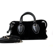 Tod's Shopping Mini Velluto Nero