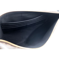 Fendi Pochette Tela Cerata Marrone