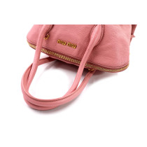 Miu Miu Tote Bag Pelle Rosa