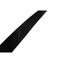 Gucci Cintura GG Beige e Pelle Nera