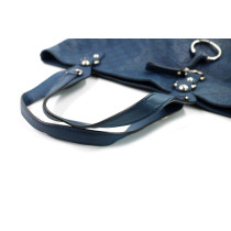 Gucci Shopping Pelle Blu