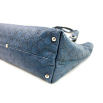 Gucci Shopping Pelle Blu