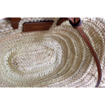 Celine Shopping Rafia Beige