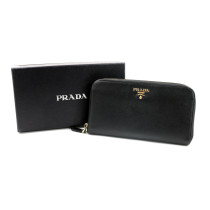 Prada Portafoglio Pelle Saffiano Nera