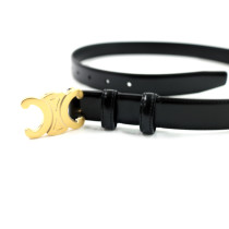 Celine Cintura Triomphe Pelle Nera