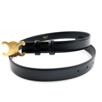 Celine Cintura Triomphe Pelle Nera