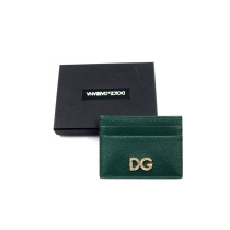 Dolce & Gabbana Portacarte Pelle Verde
