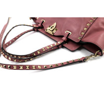 Valentino Rockstud Shopping Pelle Rosa