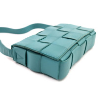 Bottega Veneta Cassette Pelle Azzurra