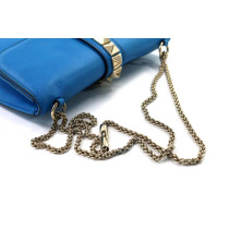 Valentino Glam Rockstud Pelle Blu