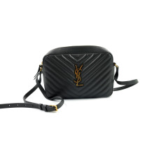 Saint Laurent Camera Bag Pelle Grigia