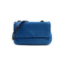 Bottega Veneta Tracolla Pelle Blu