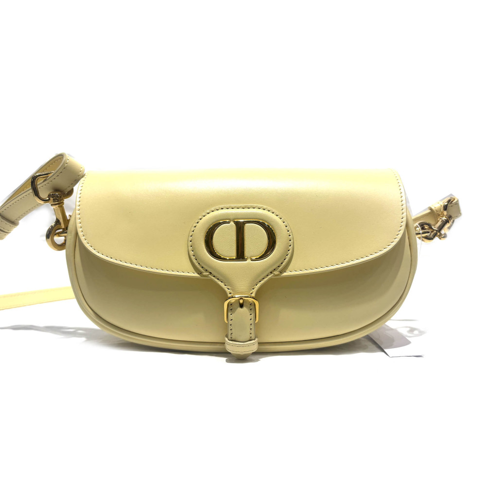 Dior Bobby Pelle Giallo Crema