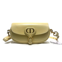 Dior Bobby Pelle Giallo Crema
