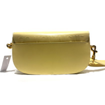 Dior Bobby Pelle Giallo Crema