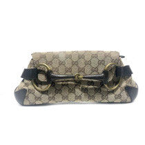 Gucci Horsebit 1973 GG Beige