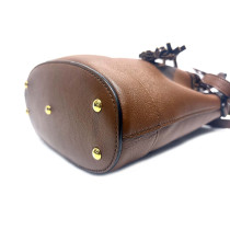 Gucci Secchiello Pelle Marrone