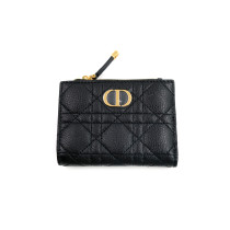Dior Portafoglio Caro Dahlia Pelle Nera
